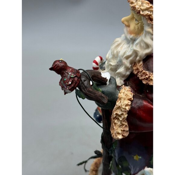 Vintage Hand-Painted Santa Claus Figurine Festive Christmas Decor 11" Tall READ - Picture 5 of 13